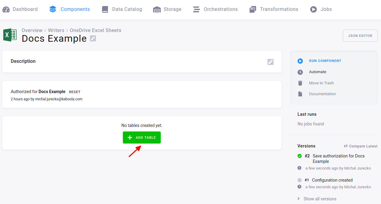 Screenshot - Empty configuration