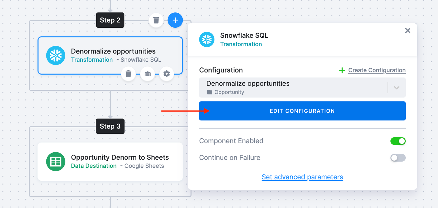 Edit Configuration