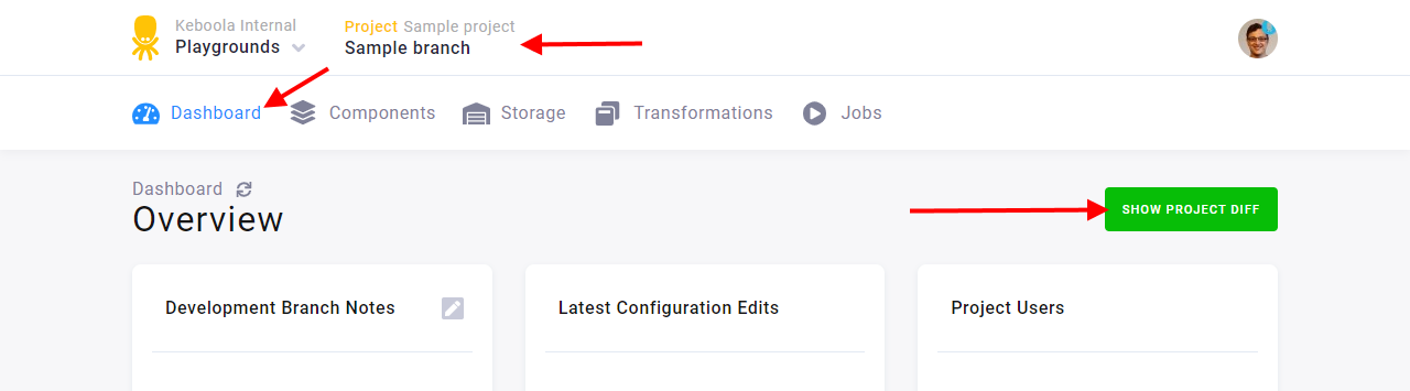 Screenshot - Project Diff